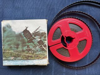 Vintage 8 Film Pearl Harbor Attack Souvenir Actual Age Unknown.