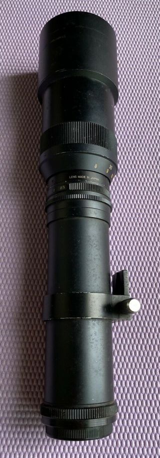 Spiratone Telephoto Lens 1:6.  3 F=400mm No.  57581