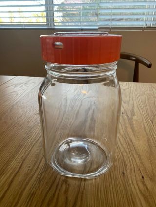 Fidenza Vetraria Per Alimenti Only Glass Fv Made In Italy 1.  1/2 Liters