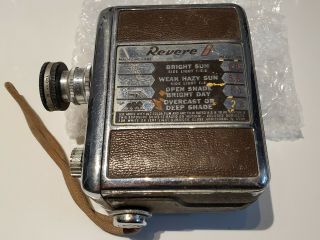 Vintage Revere 8 Model 40 8mm Video Camera