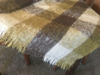 Vintage Hudson Bay Mohair Throw purchased in Nova Scotia early 70 ' s 3