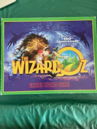 Vintage - The Wizard Of Oz Board Game - Nib - 1999 - 100th Anniversary