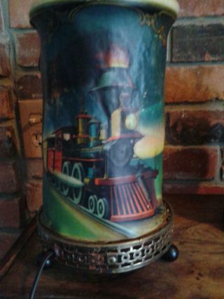 Vintage Motion Lamp Econolite Train 1956 2