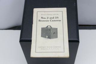Vintage Picture Taking With The Nos.  2 And 2a Brownie Camera - Instruction Booklet