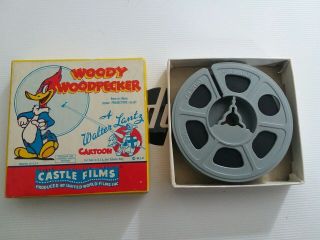 Vintage Castle Films Woody Woodpecker 8mm/16mm Film Goofy Golfer