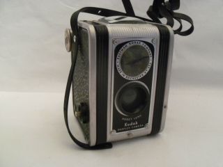 Vintage Eastman Kodak Duaflex Camera W/kodet Lens & Strap Made In Usa