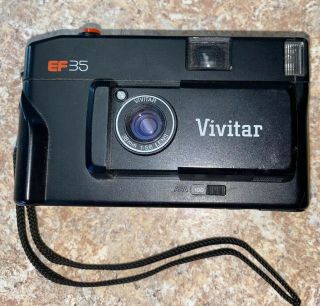 Vivitar Ef35 35mm Film Camera Vintage Photography 38mm 1:5.  6 Lens