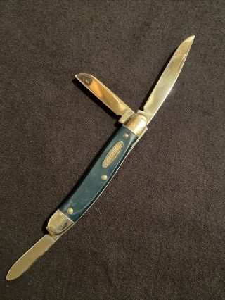 Vintage Colonial 3 Blade Stockman Pocket Knife Prov Usa