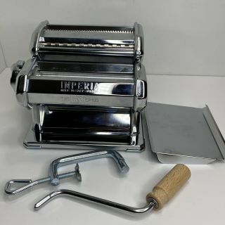 Vintage Imperia Pasta Maker Machine Heavy Duty Steel Sp 150 Made In Italy Lusso