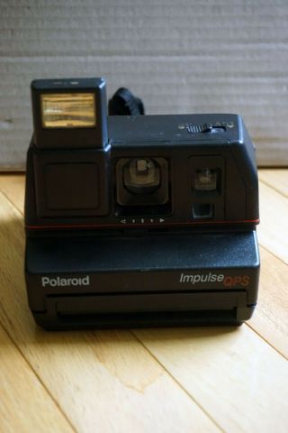 Vintage Polaroid Impulse Qps Instant Camera 600 Plus