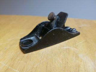 Vintage Stanley No 101 Thumb Plane Sweetheart Blade 3 1/2 " Long Woodworking Tool