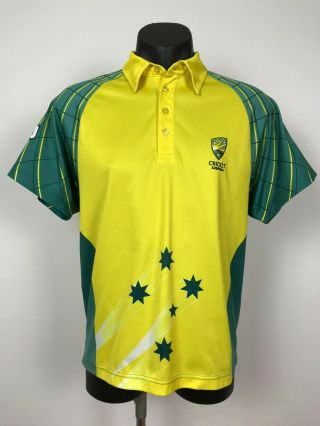 Vintage Fila Cricket Australia Boys Youth Odi One Day Cricket Jersey Size 12