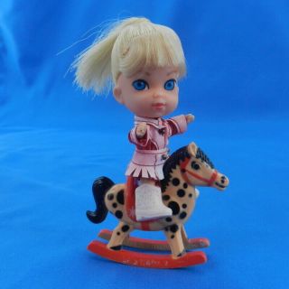 Vintage Liddle Kiddles CALAMITY JIDDLE Doll Set Mattel 1960s SWEET 2