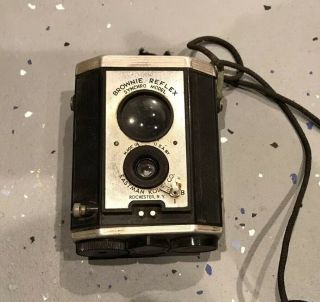 Vintage Brownie Reflex Synchro Model Camera - Eastman Kodak Co