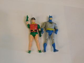 Kenner Dc Powers Batman & Robin Vintage 1984 Action Figures