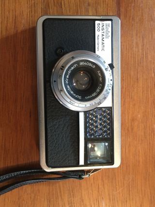 Kodak Instamatic 500 Made In Germany Xenar Schneider - Kreuznach Lens