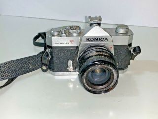 35mm Konica Autoflex T Camera Vintage 35mm Cameras Estate Find