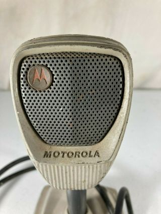 Vintage Motorola 2 Way Radio Microphone 4 Pin Connection TMN6007A - 2 parts only 2