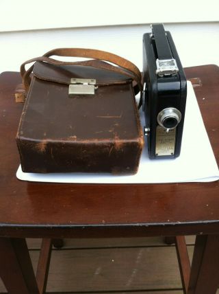 Vintage Cine - Kodak Eight Model 20 Movie Camera W/case