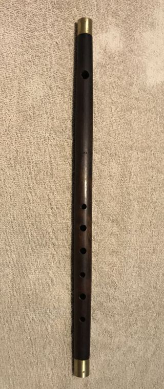 Vintage Rosewood Flute Piccolo Phyfe Signed Ferrary