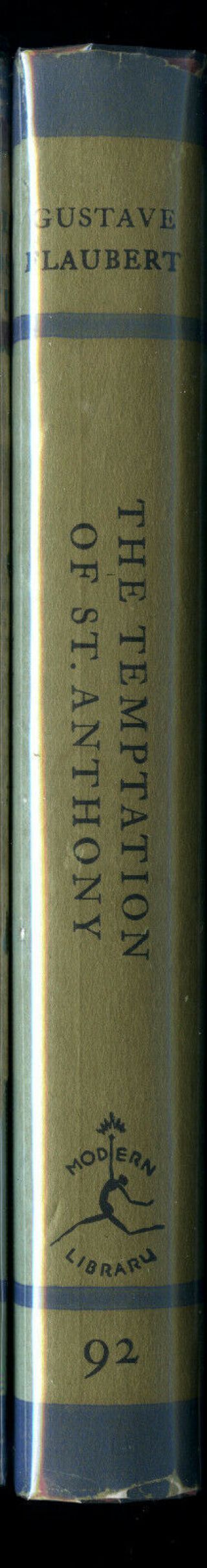 Flaubert,  The Temptation of St.  Anthony,  Flex,  DJ,  Modern Library,  1930 3