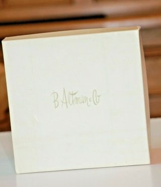 B Altman & Co Nyc Department Store Mid - Century Gift Box