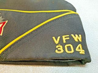 Veterans of Foreign Wars Vintage VFW 304 Hat MARYLAND Military Cap 3