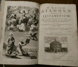 Mill ' s Greek Testament - Novum Testamentum - John Mill - 1707 - 1st Edition - Folio 3