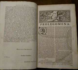 Mill ' s Greek Testament - Novum Testamentum - John Mill - 1707 - 1st Edition - Folio 5