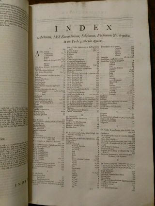 Mill ' s Greek Testament - Novum Testamentum - John Mill - 1707 - 1st Edition - Folio 6