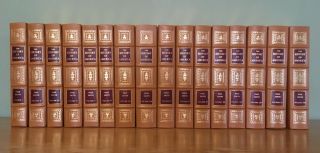 Easton Press The History Of America (16 Vol. ) Page Smith Leather Very Good Cond.