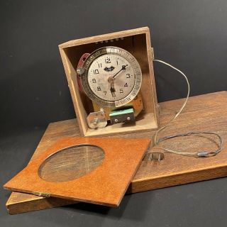 Vintage Electric Time Switch Triplex Waltham Movement USA Industrial Clock 2