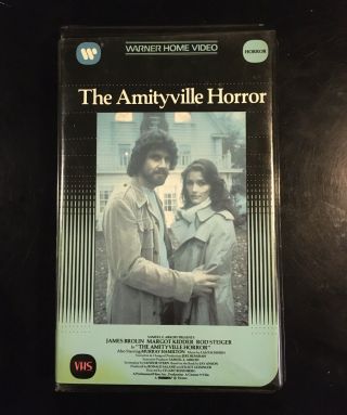 The Amityville Horror Vhs Warner Home Video Cult Vintage Rare Slasher Gore
