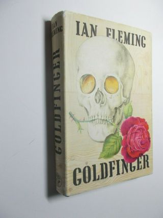 Ian Fleming - Goldfinger - 1st Edition / 1st Printing / 1st State Dj / Cape 1959