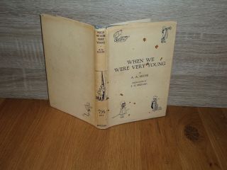 A A Milne When We Were Very Young 2nd.  Edit.  1924 - With Dust Jacket - Winnie The Pooh