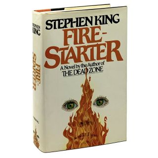 Firestarter,  Stephen King.  First Edition,  1st Printing,  W/ Typed & Signed Letter