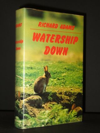 Richard Adams Watership Down Flat Signed 1974 2nd Edition/4th Imp Vg