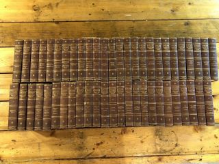 The Harvard Classics (first Edition 1909) Complete Set In 51 Volumes Maroon