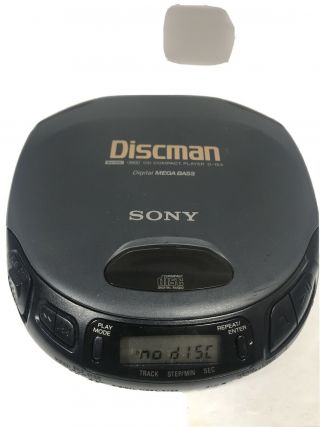 Sony Discman D - 151 Mega Bass Portable Cd Player Vintage 1996