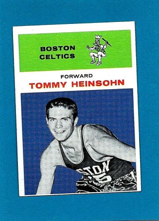Vintage - 1961 Fleer 19 Tommy Heinsohn (ex/mt)