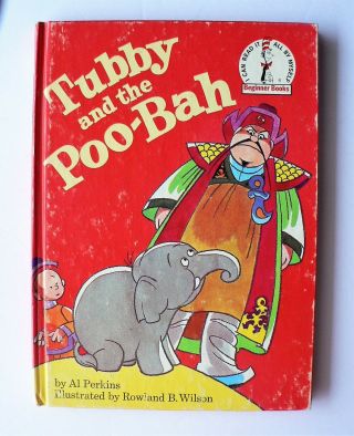 Vintage Tubby & The Poo - Bah Dr.  Seuss 1972 1st Beginner I Can Read It Myself