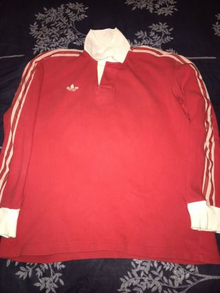Vintage Adidas Rugby League Or Union Shirt