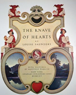 Stunning Maxfield Parrish illus. ,  The Knave of Hearts,  Louise Sanders,  1st ed. 6