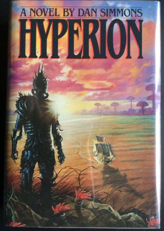 Hyperion By Dan Simmons First Edition Hardcover Doubleday 1989 / Very Fine
