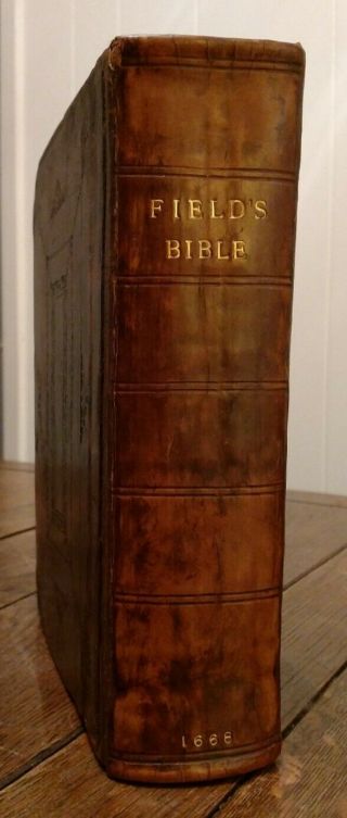 The Holy Bible - John Field - Cambridge - 1668 - 8vo