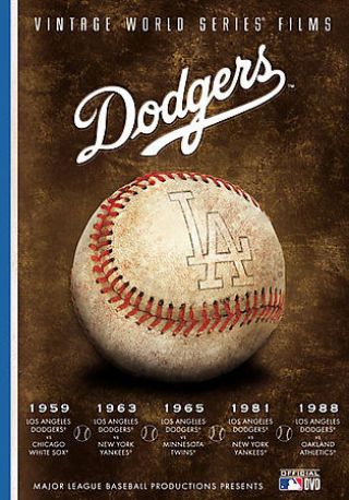 Mlb Vintage World Series Films - Los Angeles Dodgers 1959,  1963,  1965,  1981 & 19