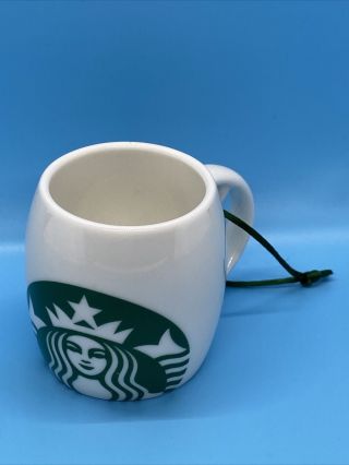 2010 Starbucks Barrel Mini Mug Espresso Cup 3 Oz Vintage Starbucks Mermaid Logo