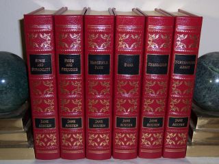 Easton Press The Novels Of Jane Austen 6 Vol Pride Prejudice Emma Mansfield Park