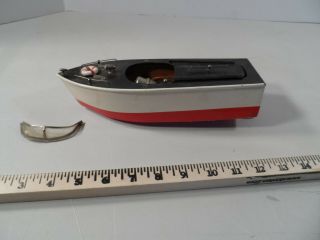 Vintage Wooden Boat Battery Operated Made In Japan