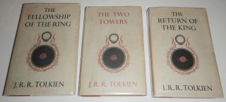 J.  R.  R.  Tolkien,  The Lord Of The Rings,  First Edition,  1966 Set Imp.  15,  12,  11
